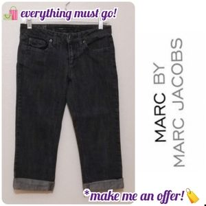 Marc by Marc Jacobs Dark Grey Denim Capris